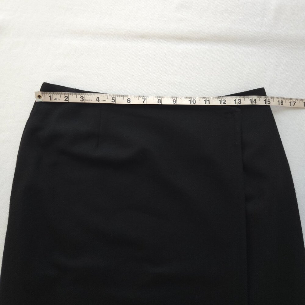 Eddie Bauer Women's Wool Blend Wrap Skirt - Picture 10 of 13